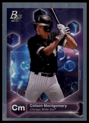Colson Montgomery 2022 Bowman Platinum Precious Elements #PE-4 Chicago White Sox - Image 1 of 2