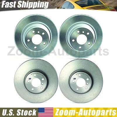 Rotores de freio dianteiro traseiro Brembo OE para 2002 2003 2004 2005 2006 BMW X5 - Imagem 1 de 4