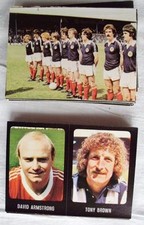 54 x FOOTBALL 79/80 STICKERS BY TRANSIMAGE EXCELLENT CONDITION 1979 1980 NOT CUT