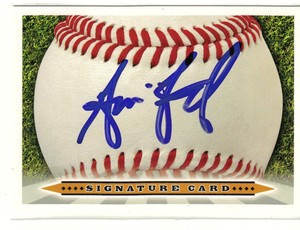 Gavin Floyd Autographed Signature Card