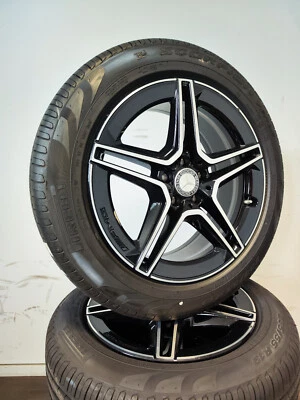 4 Sommerräder 235 55 R19 Mercedes GLC X253 W253 19" AMG Alufelgen NEU - Bild 1 von 3