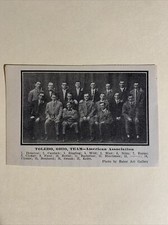 Toledo Mud Hens Harry Niles Fred Carisch Pat Donahue 1911 Baseball Team Picture