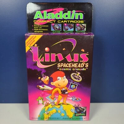 Linus Spacehead's Cosmic Crusade Aladdin (Nintendo NES 1993) NEW Sealed Unopened - Image 1 of 4