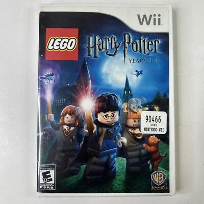 LEGO Harry Potter Years 1-4 Nintendo Wii Game Complete CIB W/ French Manual Only - Image 1 of 4