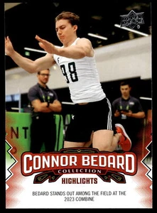 2023-24 Connor Bedard Collection #6 Connor Bedard Rookie Chicago Blackhawks - Picture 1 of 2