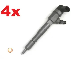 4x Injector 0445110419 0986435213 suitable for Fiat Alfa Romeo Opel (L145) - Picture 1 of 1
