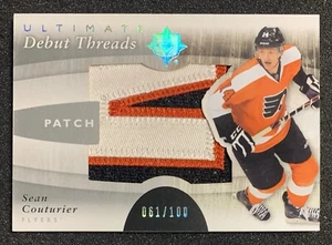 2011-12 Ultimate Collection #DT-SC Sean Couturier Debut Threads RC Patch /100 - Picture 1 of 2