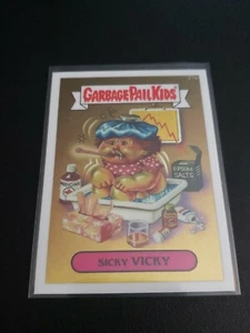 2013 Garbage Pail Kids Chrome Series 1 SICKY VICKY 21b PACK FRESH GPK - Picture 1 of 4