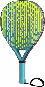 Padel Racket Carbon and Fiberglass Surface and EVA Memory Foam Core for Kids, Ju - Picture 1 of 7