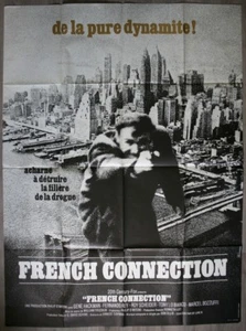 French Connection Cartel Cine 160x120 Movie Póster William Friedkin - Imagen 1 de 1