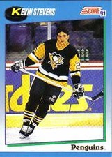 1991-92 (PENGUINS) Score Canadian English #468 Kevin Stevens