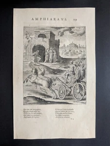 Amphiaraus, Images des deux Philostrates, Stampa 1615 - Picture 1 of 8
