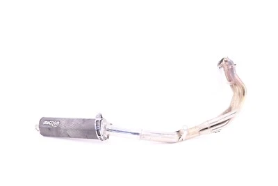 2006 02-06 TRIUMPH SPEED FOUR 4 OEM EXHAUST HEADER MICRON MUFFLER PIPE T32 - Image 1 of 4