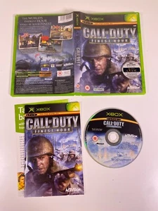 Call of Duty Finest Hour Xbox Original - Complete - VGC - Picture 1 of 3
