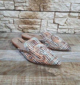 Bailarinas Slipper Bronce QQ228 Zapatos Bajos Sabo Moda 2025 Zapatos Mujer Bajos - Imagen 1 de 5