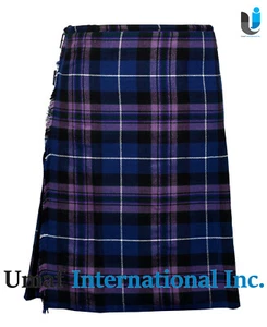 Hombre Escocés Orgullo de Escocia Tartán "8 Yardas Kilt" 13Oz "Buena Calidad" - Imagen 1 de 4