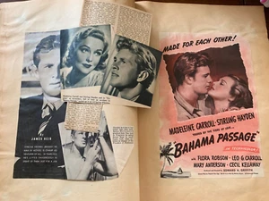 Stirling Sterling Hayden,70+ Clippings,Photos,Articles,Promos,Whitman Scrapbook - Picture 1 of 6
