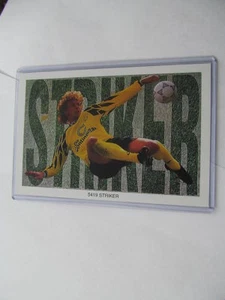 MINT 1999 STRIKER DIE CONTINENTAH WORLD CUP SOCCER ORIGINAL MINI POSTER - Picture 1 of 1