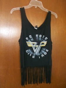 Camiseta sin tanque con flecos recortados Be Free pequeña o XS juniors nueva con etiquetas - Imagen 1 de 1