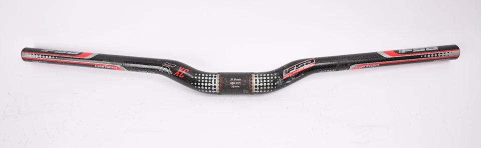 Подъемный руль FSA K-Force XC 31,8 x 630 мм | подъем 25 мм для горного велосипеда углеродный HB-MK-170-OS - Изображение 1 из 4