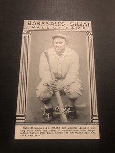 Ty Cobb Baseball’s Great Hall Of Fame Card