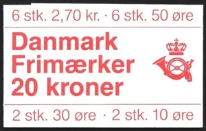 Denmark 1984 Margrethe Booklet #688a CV $30.00 VF-NH - Imagen 1 de 1