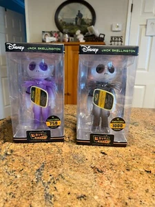 QTY=2 Funko Hikari Disney Jack Skellington Japanese Vinyl LE 1000 + LE 750 - Picture 1 of 8