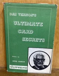 Dai Vernon’s Ultimate Secrets of Card Magic by Lewis Ganson Hardcover 1978 - Picture 1 of 7