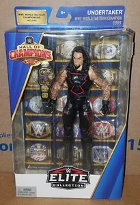 2018 Mattel WWE Elite Hall of Champions UNDERTAKER w/ World Tag Team Title NEW! - Picture 1 of 6