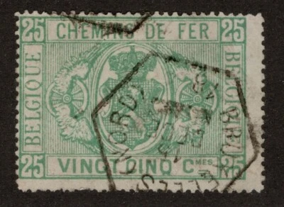 Belgium Scott Q3 Used CV 10$ - Image 1 of 2