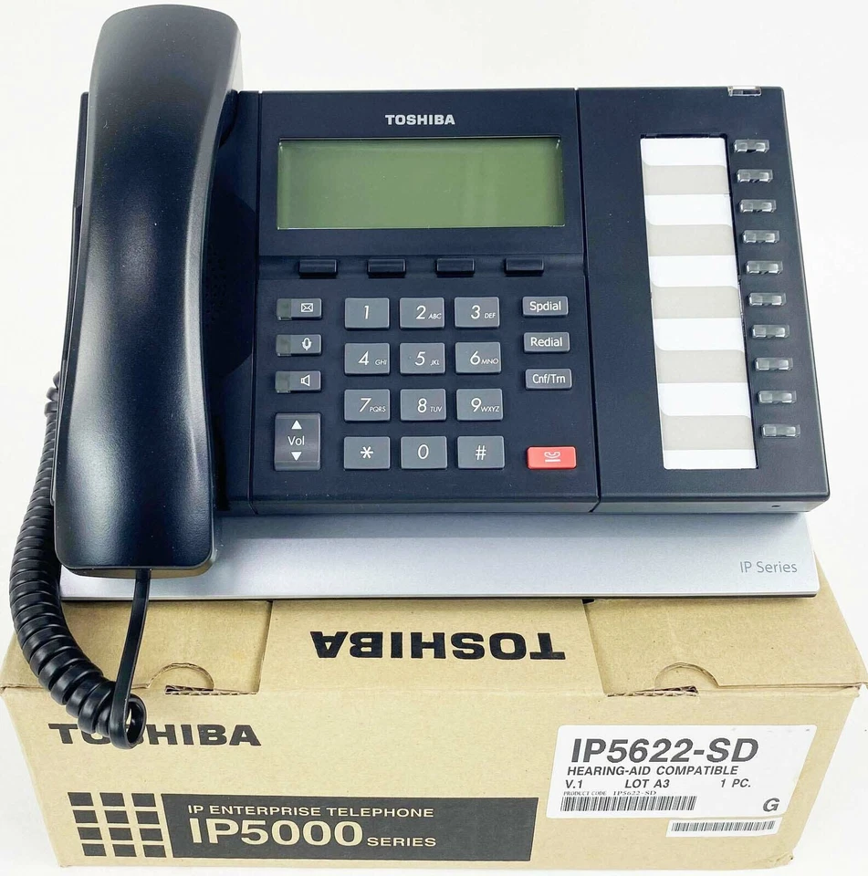 Toshiba IP5622-SD IP Phone - New - Unused - Image 1 of 4