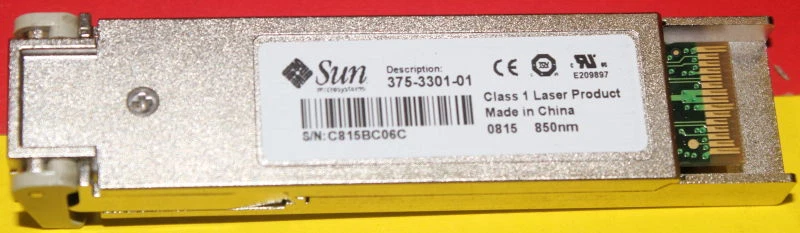 Genuine Sun Microsystems 10GBase-SR Transceiver 375-3301-01 5xAvailable - Image 1 of 1