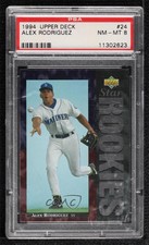 1994 Upper Deck Alex Rodriguez #24 PSA 8 Rookie RC