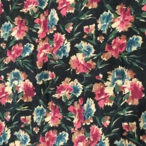 Raro set doppio vintage Ralph Lauren 3 pezzi bistrot flora nero nuovo con scatola 1995 - Foto 1 di 8