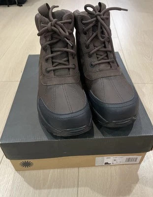 UGG Emmett Waterproof Men's Size 9 Brown Winter Duck Boots - Image 1 of 4