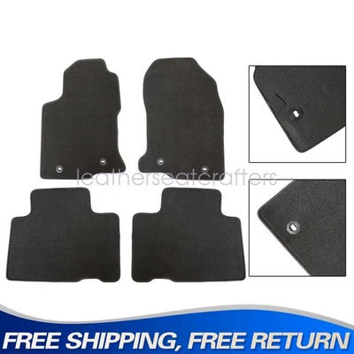 Alfombrillas alfombra terciopelo negro 2015 2016 2017 2018 para Lexus NX200t/NX300/NX300h Foto 1 de 4