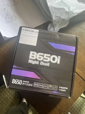  B650I NIGHT DEVIL AM5 Mini-ITX Motherboard Ryzen 7000 Dual Channel DDR5 - image 1 of 3