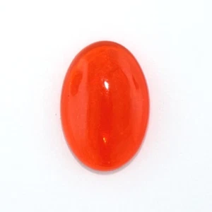 MEXICAN FIRE OPAL 14.8x10.2 MM OVAL CABOCHON ALL NATURAL BEAUTIFUL COLOR F-5435 - Picture 1 of 1