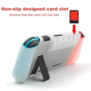 Integrated Transparent Tpu Cover With Card Slot Cap Protective Film Set Fo ND - Zdjęcie 1 z 12
