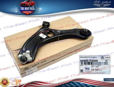 Front Lower Control Arm LEFT ⭐OEM⭐ 2016-21 Tucson 2017-2022 Sportage 54500D3000 - Image 1 of 4