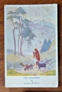 Postcard The Goatherd Margaret W Tarrant Medici series - Picture 1 of 2