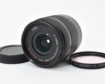 Panasonic LUMIX G X VARIO 14-42mm f/3.5-5.6 ASPH. MEGA O.I.S. from Japan #Q8 - Image 1 of 4