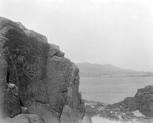 Impresión: Petroglifos--Wishham, 1910 - Imagen 1 de 4