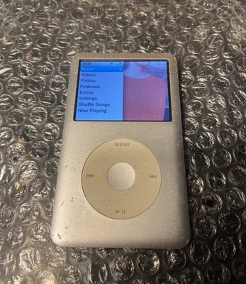 iPod Classic 7th Generation 120GB A1238 Silver - Tested 10k Songs Downloaded - Image 1 of 4