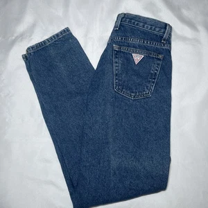 Guess Vintage High-Waisted Tapered Mom  Jeans Style AST050 Size 30 USA Made - Picture 1 of 8