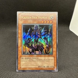 Tarjeta Yugioh SKE-015 Kaiser Sea Horse Ultra Rara Edición Ilimitada Casi Nueva/LP - Imagen 1 de 2