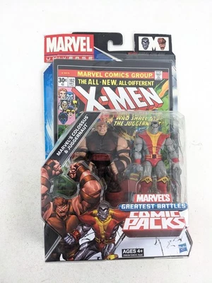 2012 Marvel Universe Greatest Battles Comic Packs COLOSSUS & JUGGERNAUT READ - Image 1 of 4