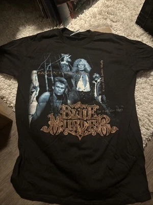 Camisa Vintage 1989 Blue Murder Medium World Tour - Imagem 1 de 4