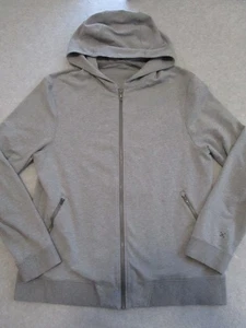 Lululemon Hoodie Herren Extra Large meliert grau Cross Cut Full Zip Pullover - Bild 1 von 12