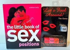 The Little Bit Naughty Book of Sex Positions, Hardcover, Bonus Included, New - Picture 1 of 6